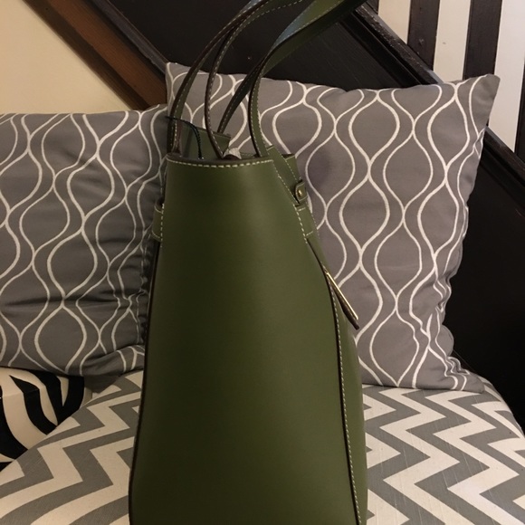 Lauren Ralph Lauren Handbag Tote - Leather - Picture 5 of 6